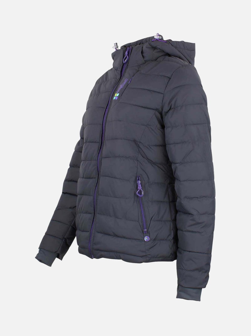 Doudoune de ski   APTI - PEAK MOUNTAIN Noir - Kiabi