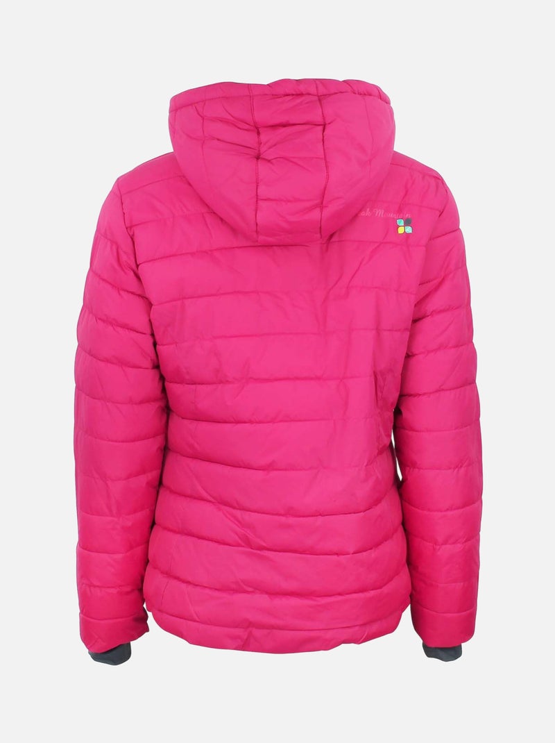 Doudoune de ski   APTI - PEAK MOUNTAIN Rose fushia - Kiabi