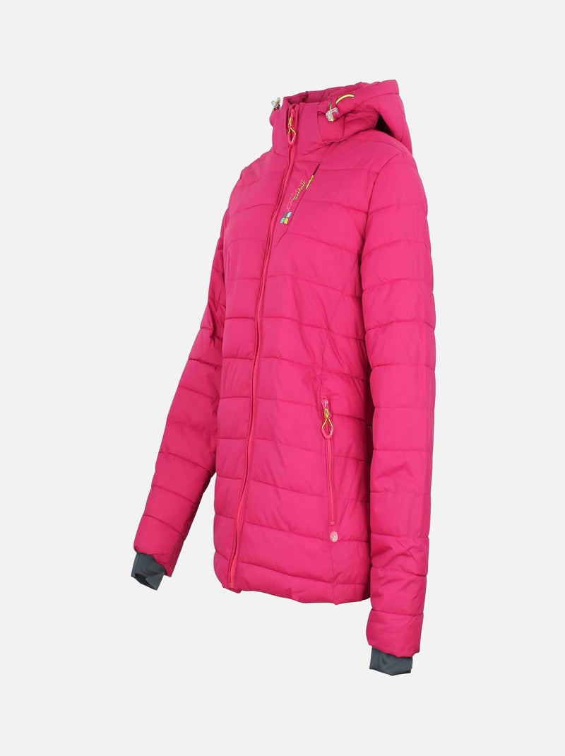 Doudoune de ski   APTI - PEAK MOUNTAIN Rose fushia - Kiabi