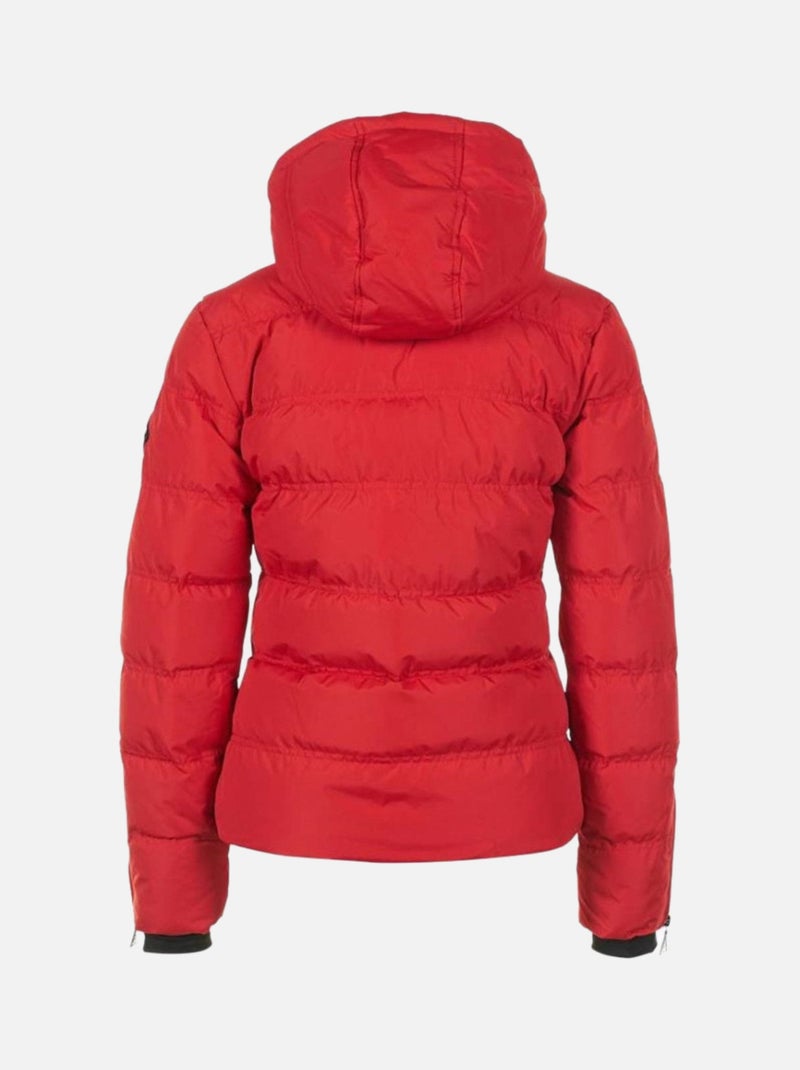 Doudoune de ski   ARES - PEAK MOUNTAIN Rouge - Kiabi