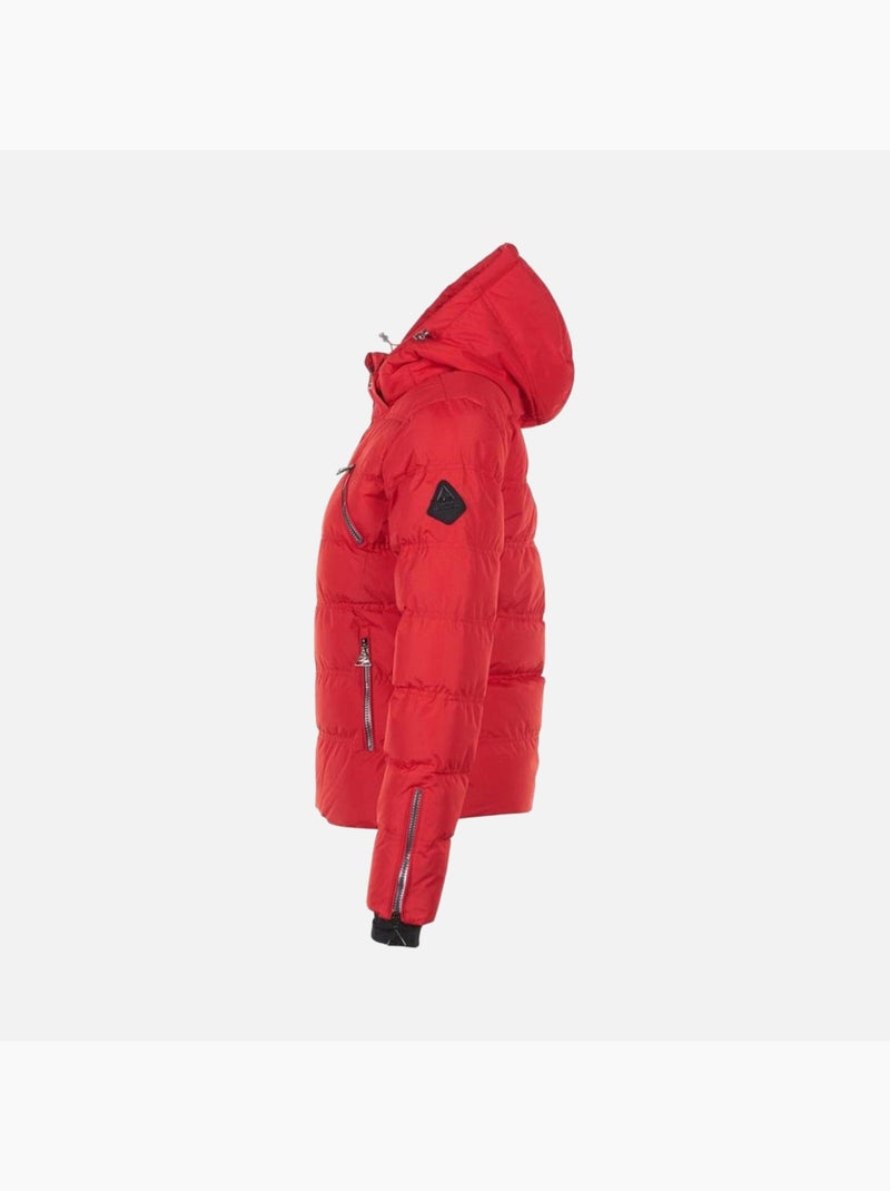 Doudoune de ski   ARES - PEAK MOUNTAIN Rouge - Kiabi