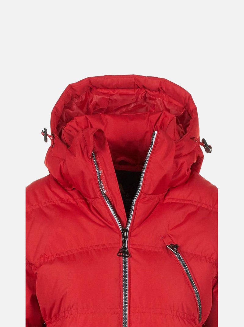 Doudoune de ski   ARES - PEAK MOUNTAIN Rouge - Kiabi