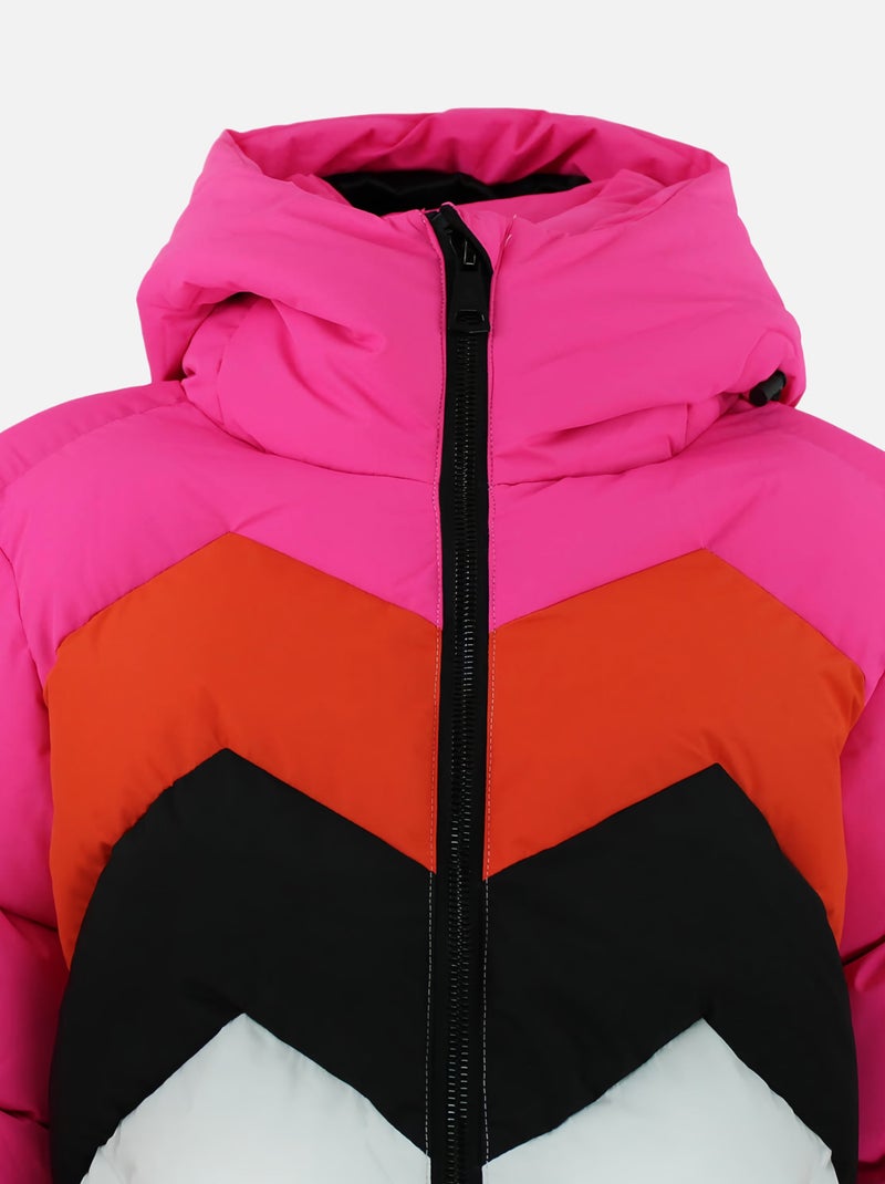 Doudoune de ski ARULIS - PEAK MOUNTAIN Rose fushia - Kiabi