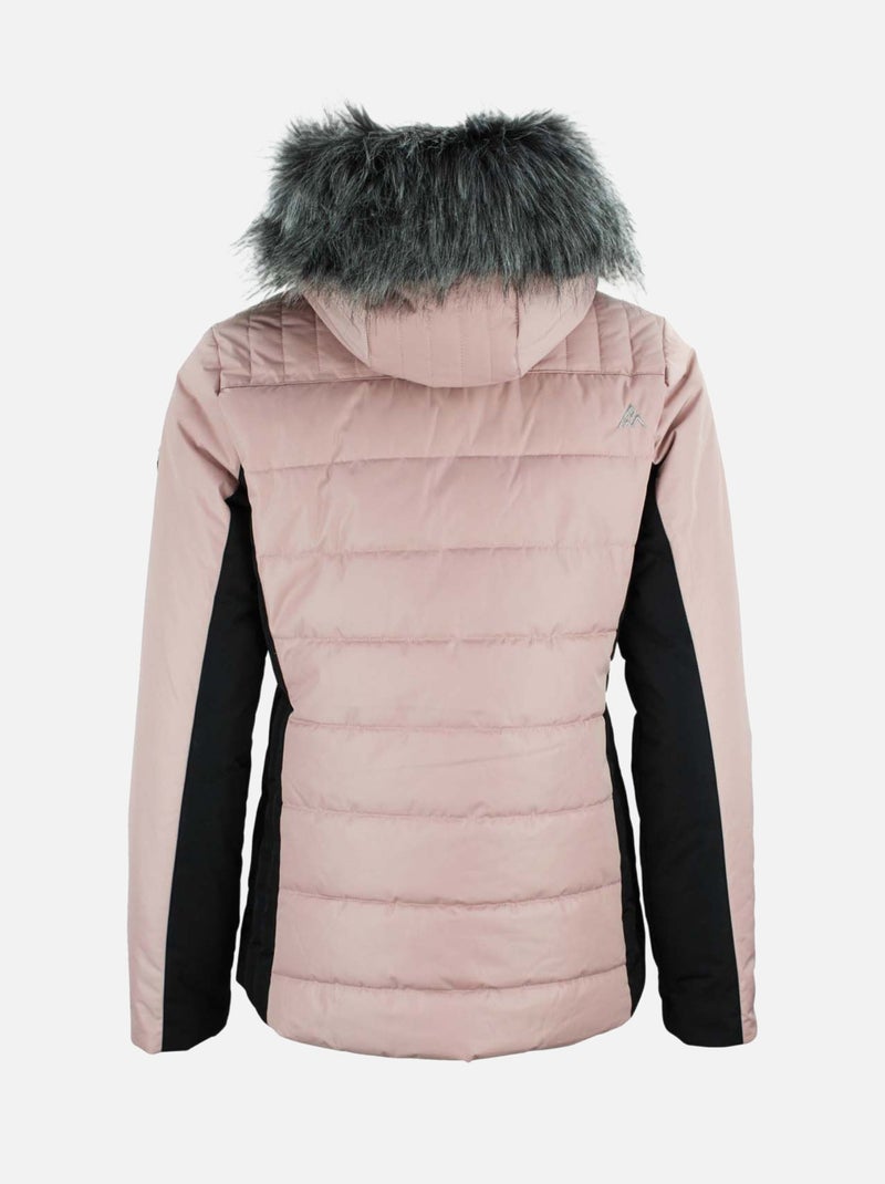 Doudoune de ski   ASALPI - PEAK MOUNTAIN Rose - Kiabi