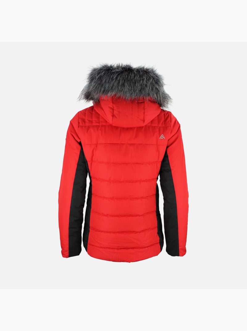 Doudoune de ski   ASALPI - PEAK MOUNTAIN Rouge - Kiabi
