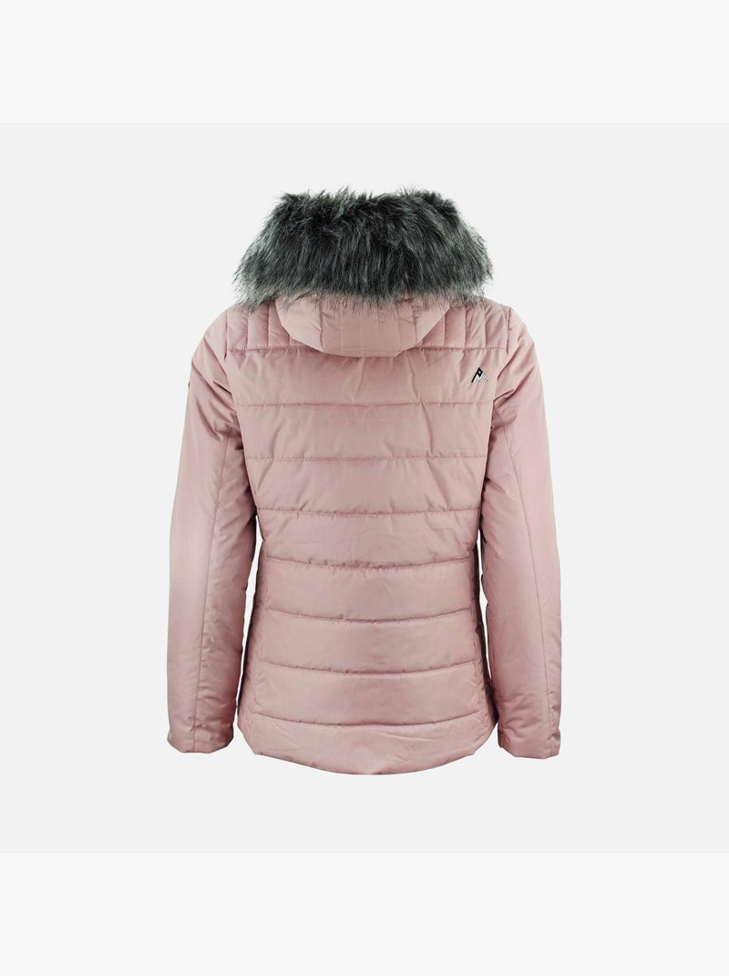 Doudoune de ski   ASALPO - PEAK MOUNTAIN Rose - Kiabi