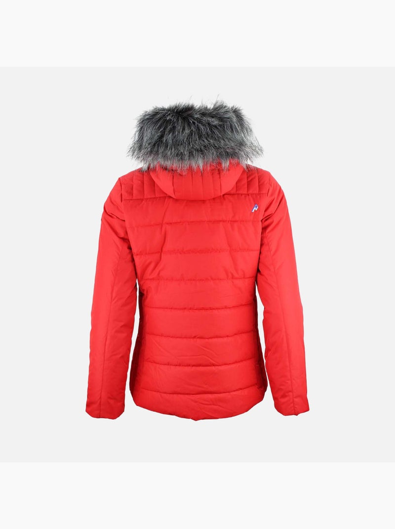 Doudoune de ski   ASALPO - PEAK MOUNTAIN Rouge - Kiabi
