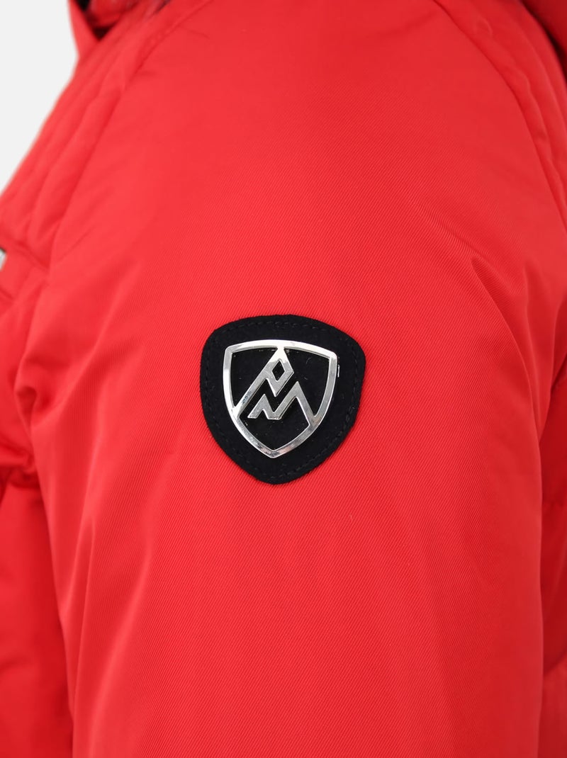 Doudoune de ski   ASALPO - PEAK MOUNTAIN Rouge - Kiabi