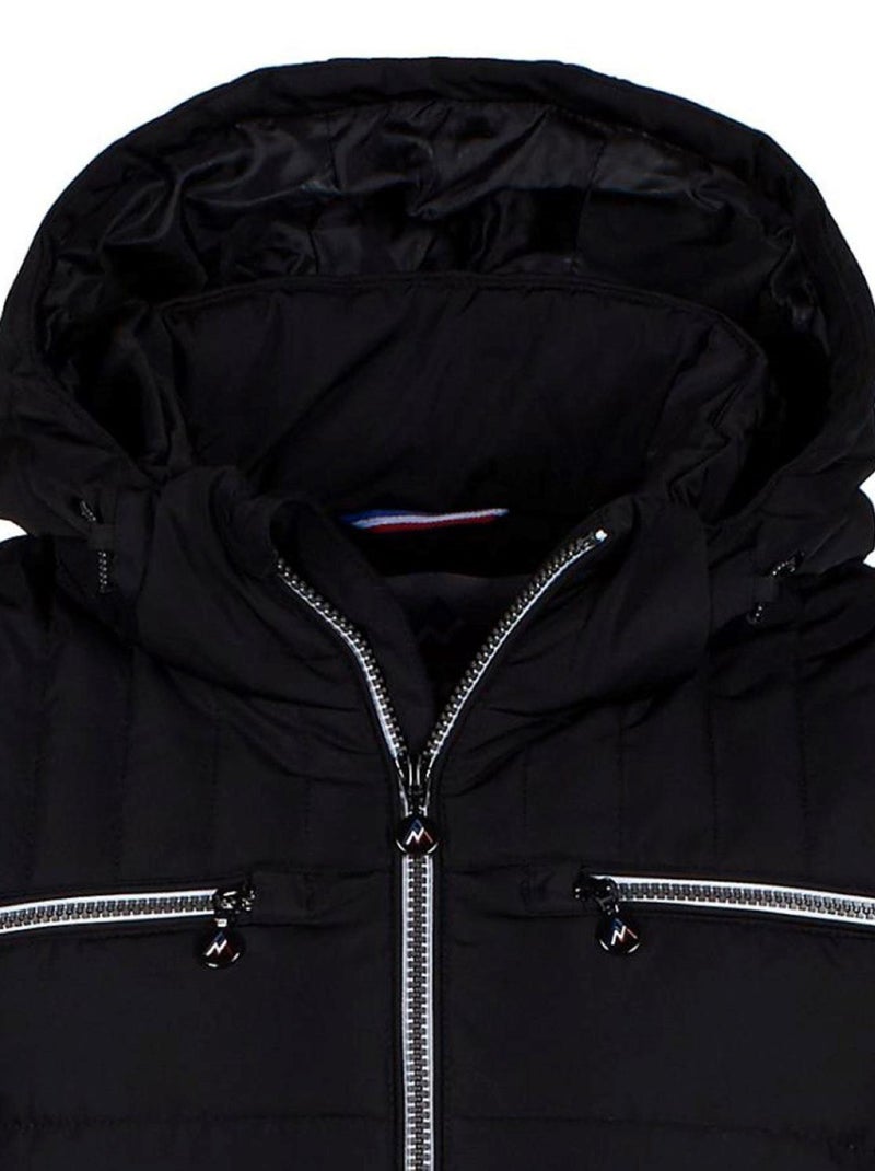 Doudoune de ski   CADALP - PEAK MOUNTAIN Noir Noir - Kiabi