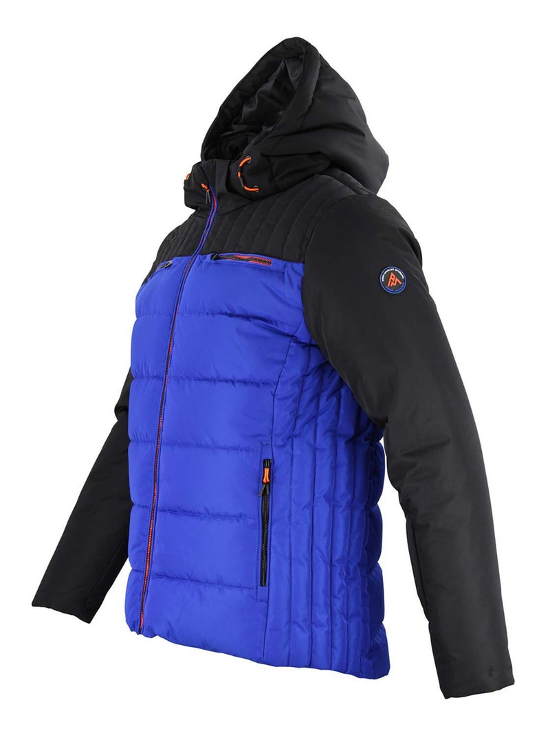 Doudoune de ski   CADALPI - PEAK MOUNTAIN Noir Bleu - Kiabi