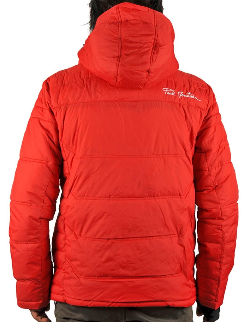 Doudoune de ski   CAIROP - PEAK MOUNTAIN Rouge - Kiabi