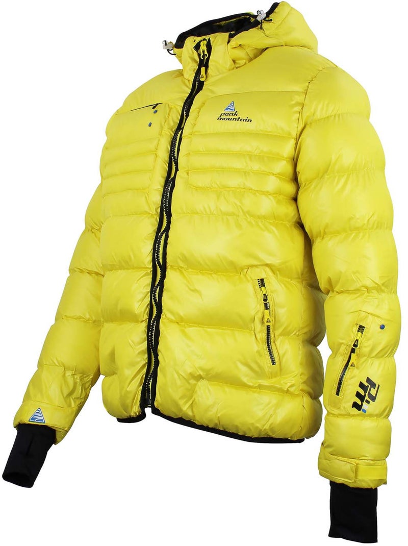 Doudoune de ski   CAPTI - PEAK MOUNTAIN Jaune - Kiabi
