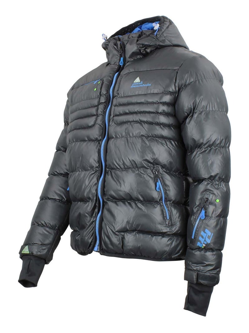 Doudoune de ski   CAPTI - PEAK MOUNTAIN Noir Noir - Kiabi