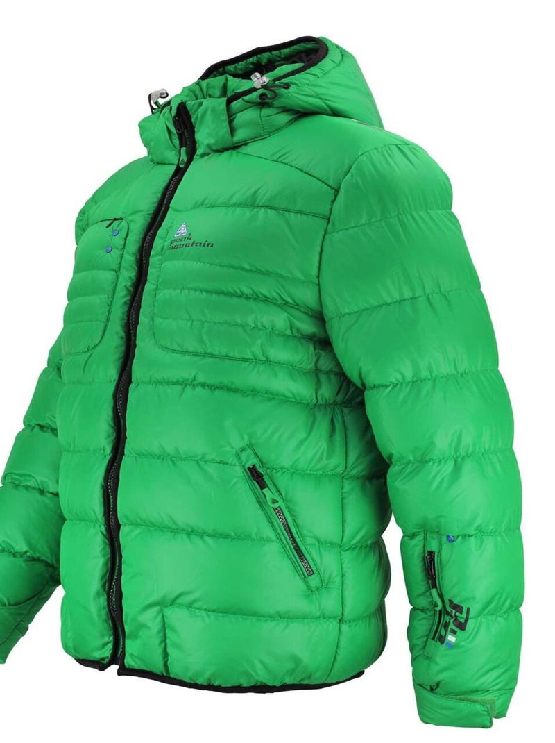 Doudoune de ski   CAPTI - PEAK MOUNTAIN Vert - Kiabi
