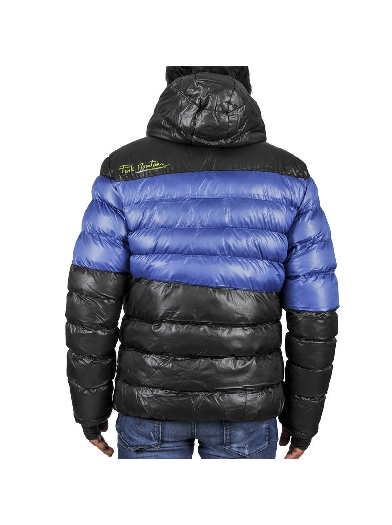 Doudoune de ski   CAPTIN - PEAK MOUNTAIN Noir Bleu marine - Kiabi