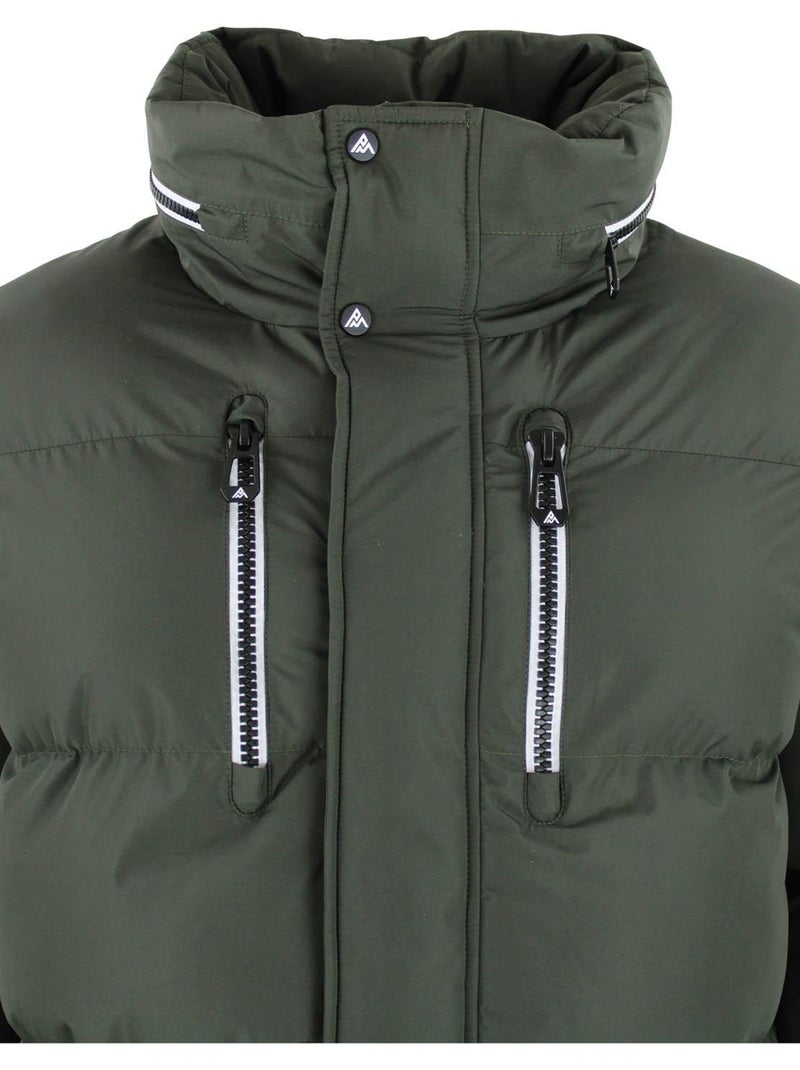 Doudoune de ski   CAPTIVE - PEAK MOUNTAIN Kaki - Kiabi