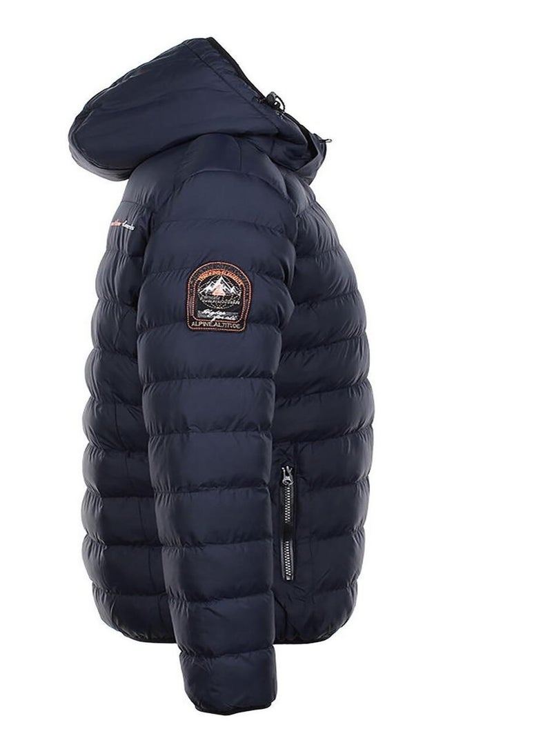 Doudoune de ski   CARFOU - PEAK MOUNTAIN Bleu marine - Kiabi