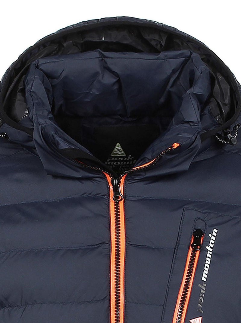 Doudoune de ski   CARFOU - PEAK MOUNTAIN Bleu marine - Kiabi