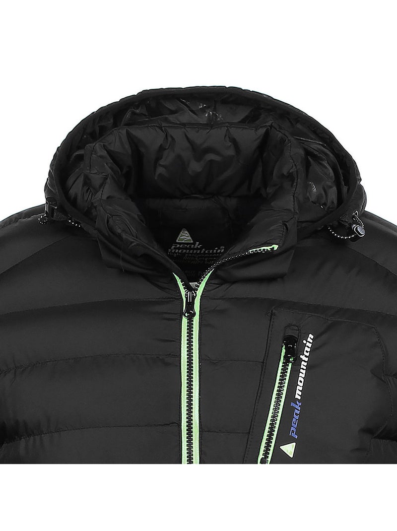 Doudoune de ski   CARFOU - PEAK MOUNTAIN Noir Noir - Kiabi