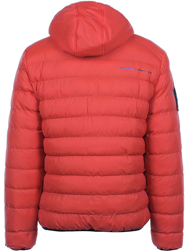 Doudoune de ski   CARFOU - PEAK MOUNTAIN Orange - Kiabi