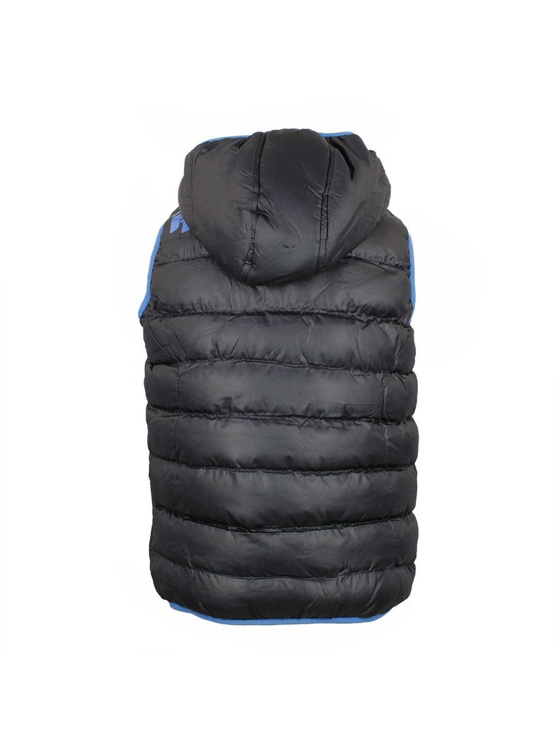 Doudoune de ski   CARTI - PEAK MOUNTAIN Noir Bleu - Kiabi