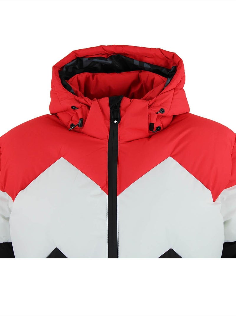 Doudoune de ski CERULIS - PEAK MOUNTAIN Rouge - Kiabi