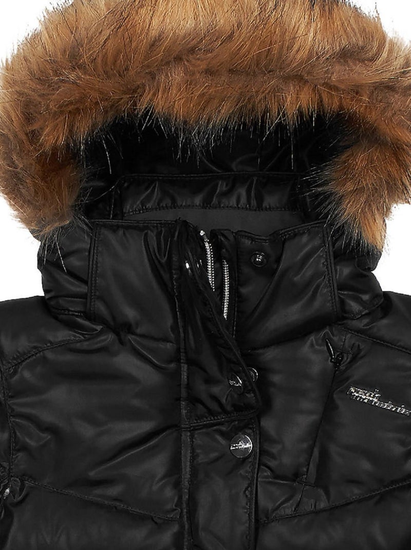 Doudoune de ski fille FALESA - PEAK MOUNTAIN Noir Noir - Kiabi