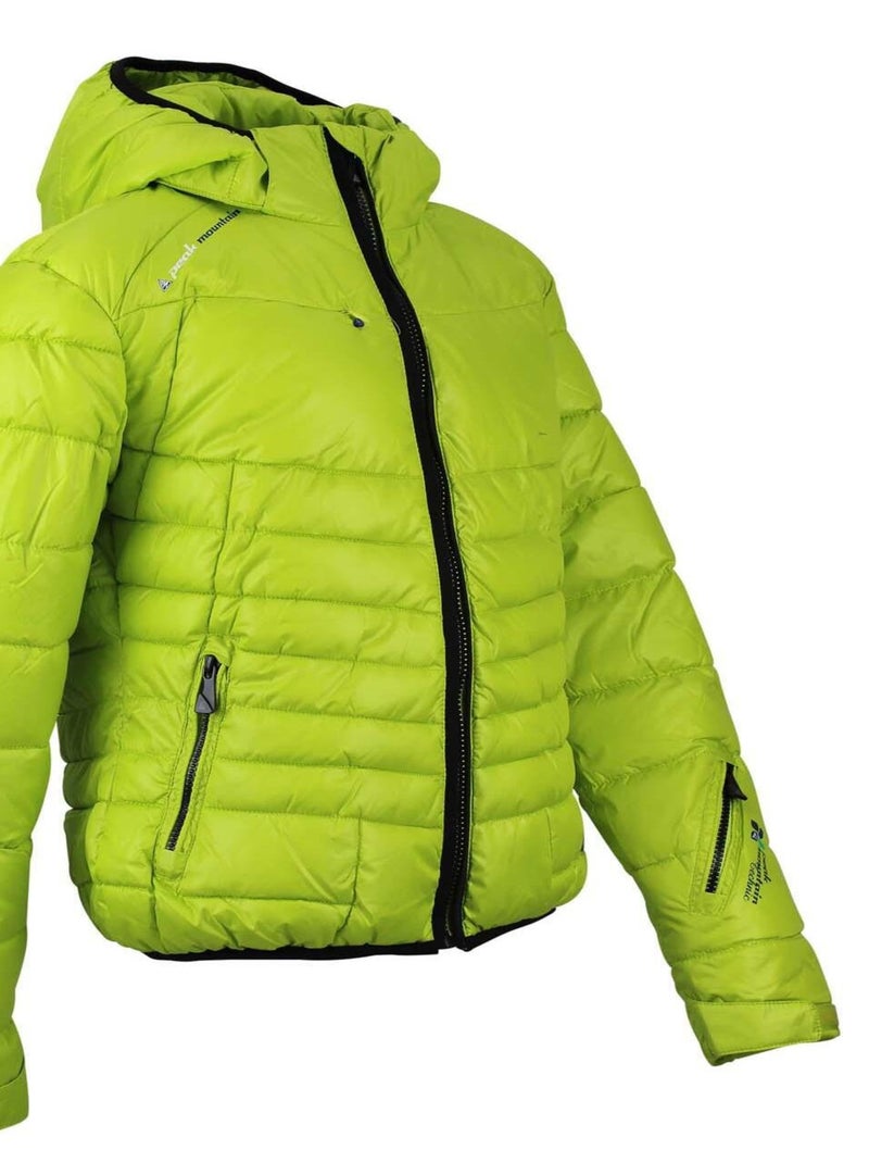 Doudoune de ski fille FALPINE - PEAK MOUNTAIN Vert anis - Kiabi