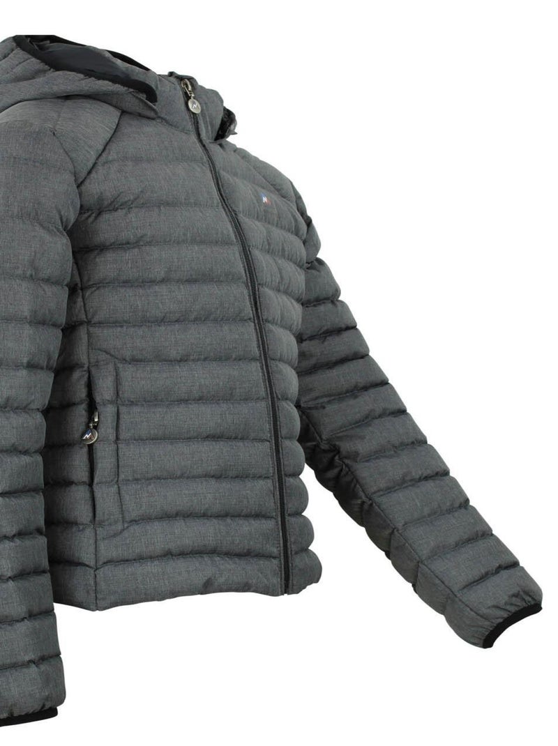 Doudoune de ski fille GACENZA - PEAK MOUNTAIN gris anthracite - Kiabi