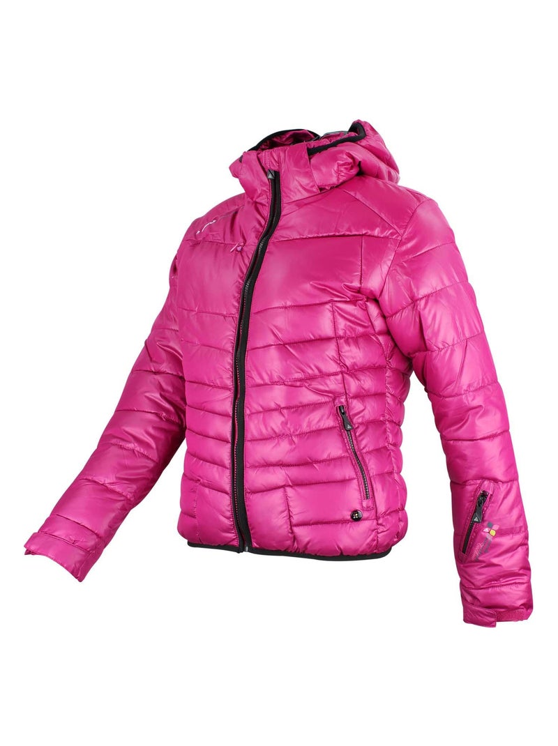 Doudoune de ski fille GALPINE - PEAK MOUNTAIN Rose framboise - Kiabi