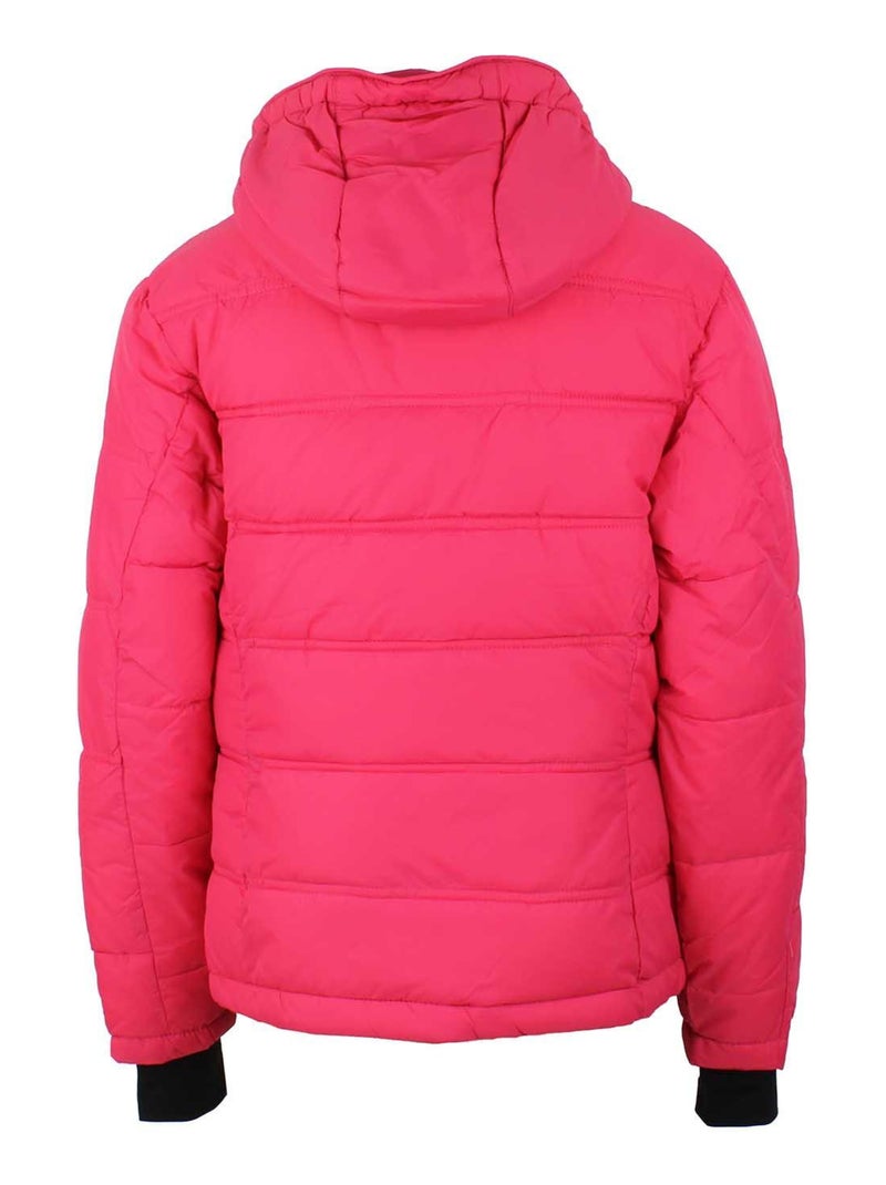 Doudoune de ski fille GANNECY - PEAK MOUNTAIN Rose framboise - Kiabi