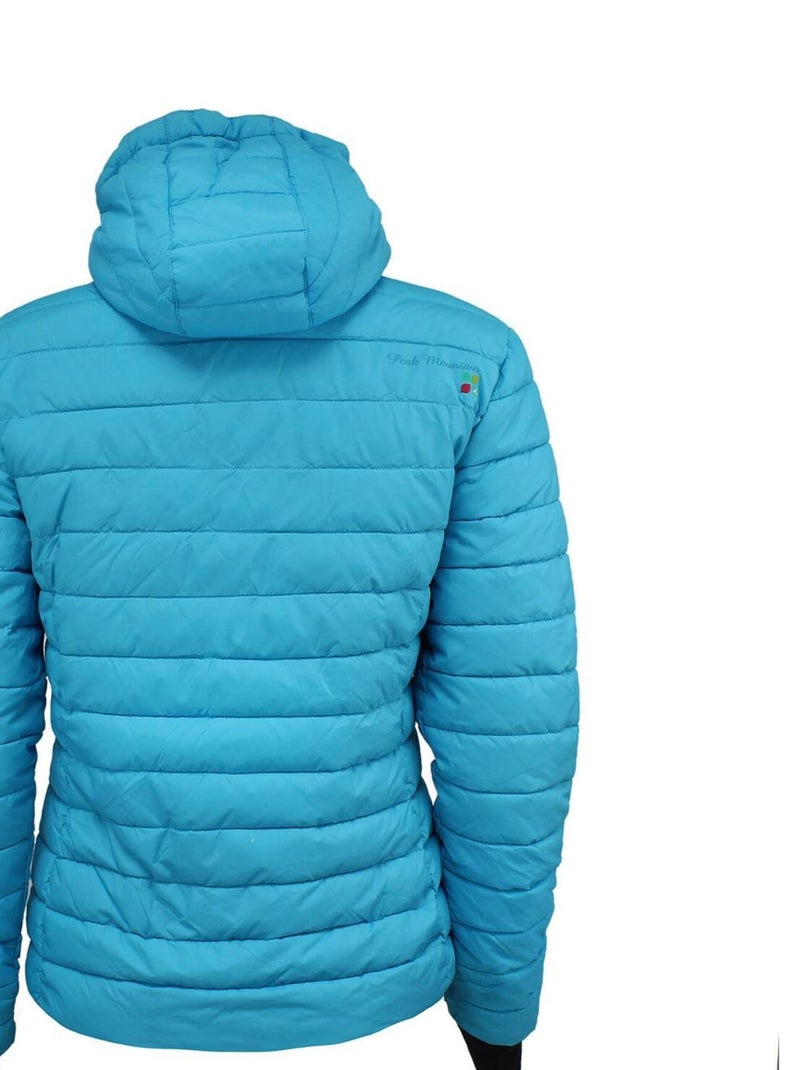 Doudoune de ski fille GAPTI - PEAK MOUNTAIN Bleu turquoise - Kiabi