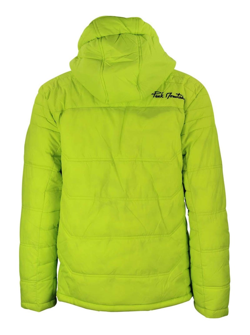 Doudoune de ski garçon ECAIROP - PEAK MOUNTAIN Vert anis - Kiabi