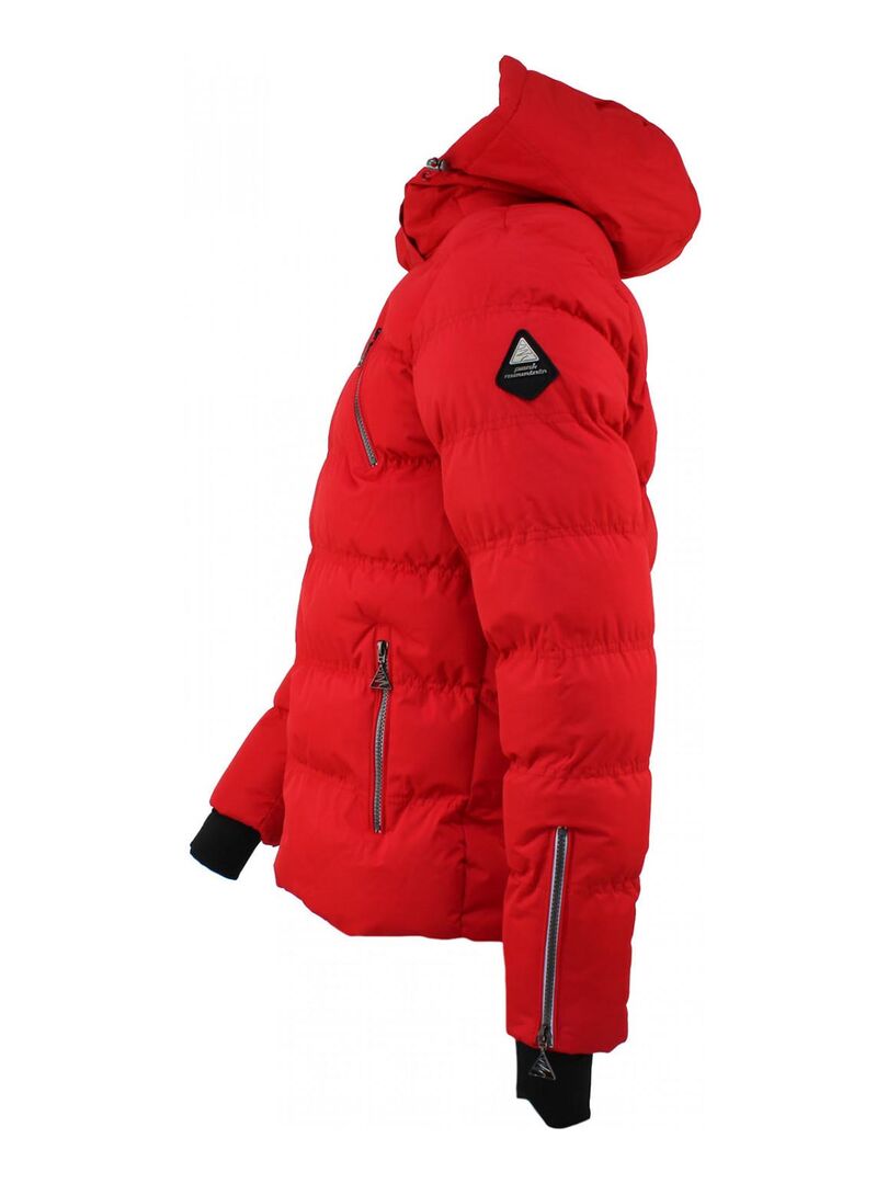 Peak Mountain Doudoune de ski homme CAIROP Rouge - Vêtements Doudounes Homme  63,20 €