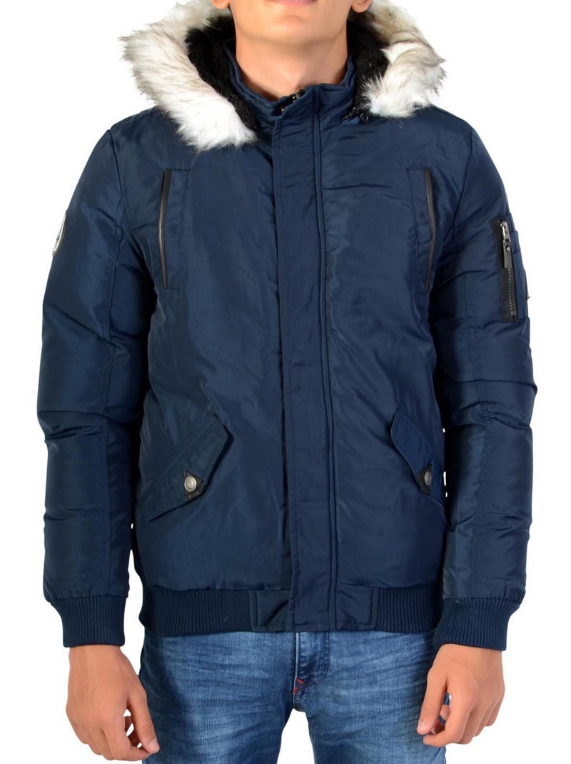 Doudoune Deeluxe Enfant Shark W17630BNAV Navy Bleu - Kiabi