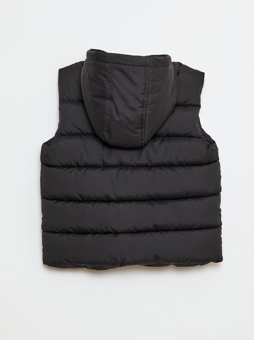 Doudoune déperlante avec poche à rabat et capuche - Kiabi