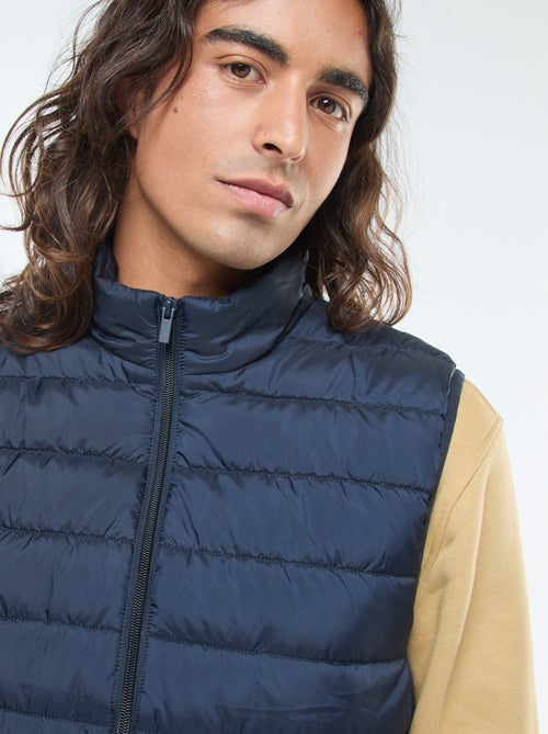 Doudoune déperlante sans manches unie - Kiabi