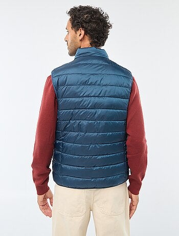 Doudoune déperlante sans manches unie