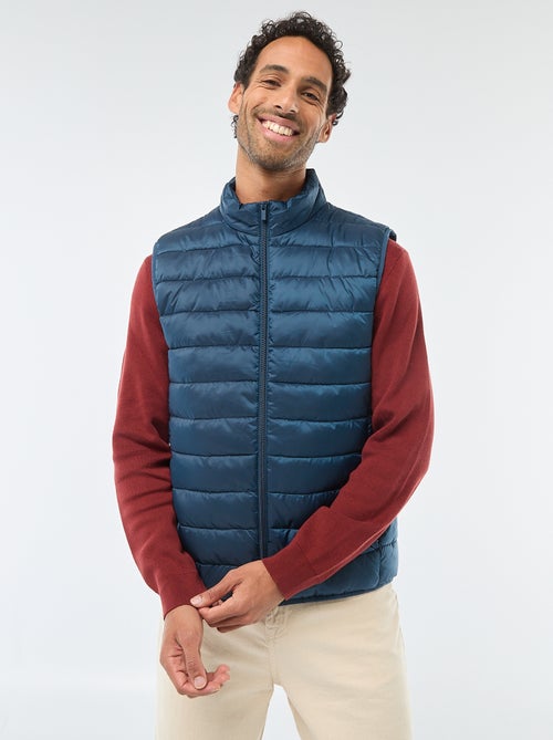 Doudoune déperlante sans manches unie - Kiabi