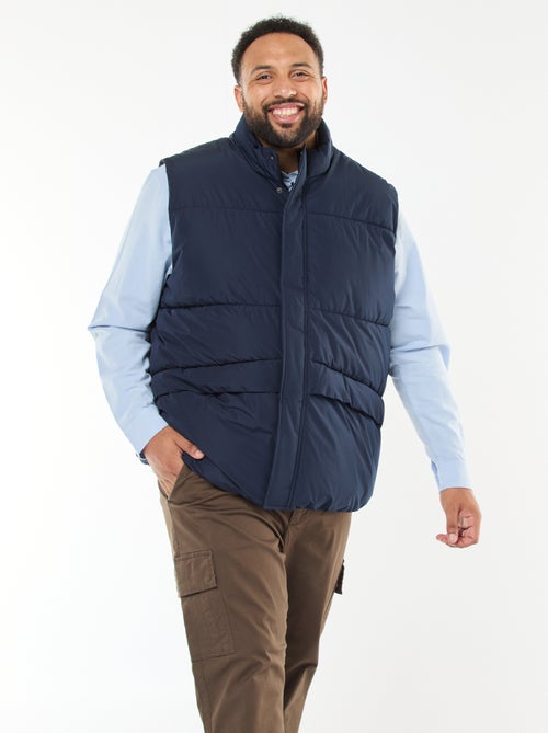 Doudoune déperlante sans manches unie - Kiabi