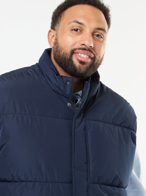 Doudoune déperlante sans manches unie - Kiabi