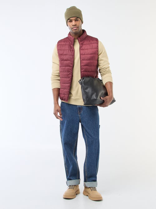 Doudoune déperlante sans manches unie - Kiabi