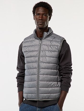 Doudoune déperlante sans manches unie