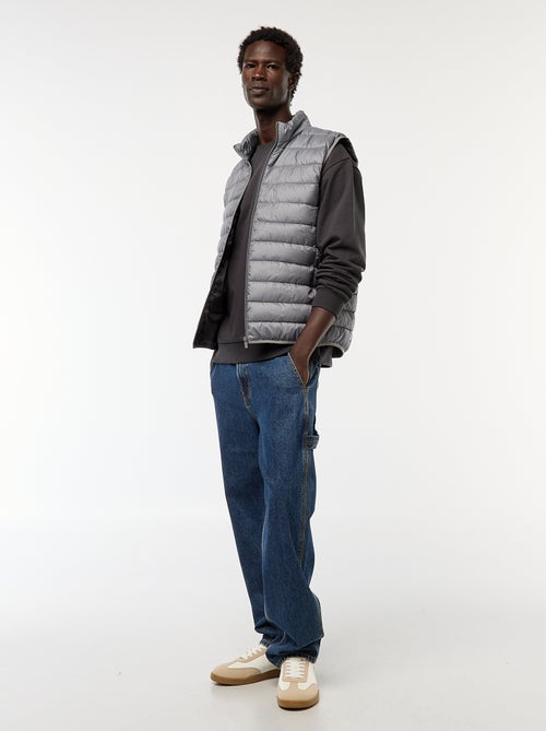 Doudoune déperlante sans manches unie - Kiabi