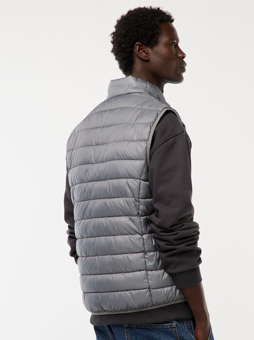 Doudoune déperlante sans manches unie - Kiabi