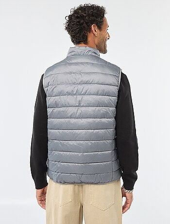 Doudoune déperlante sans manches unie