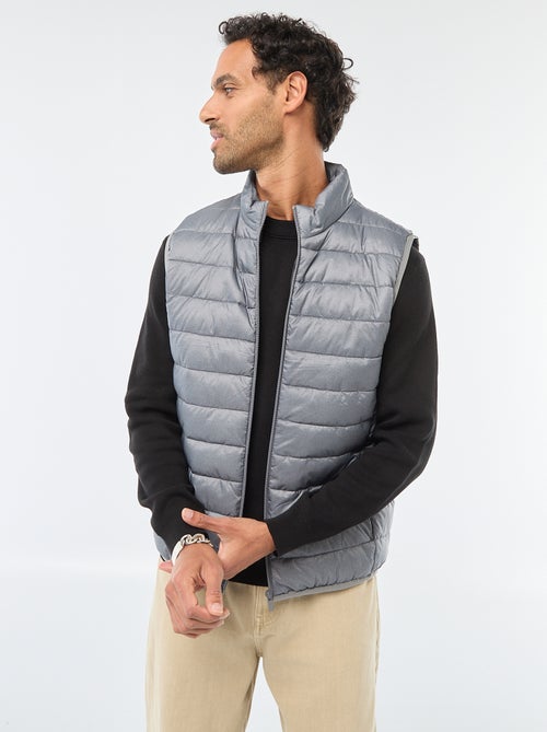 Doudoune déperlante sans manches unie - Kiabi