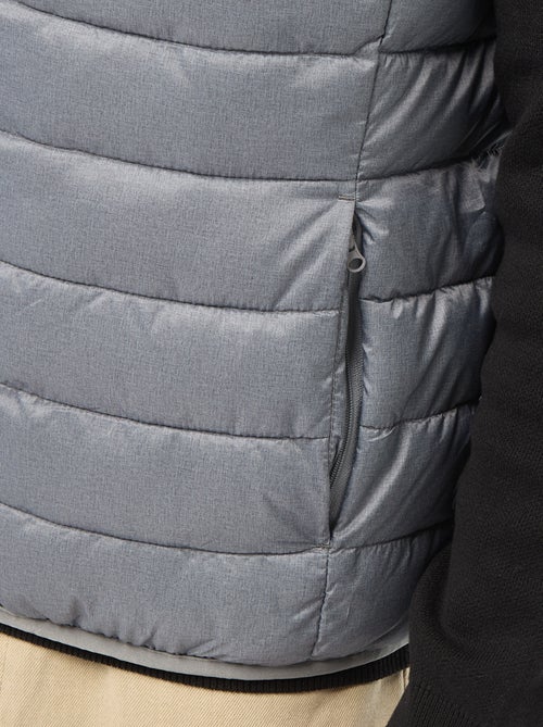 Doudoune déperlante sans manches unie - Kiabi