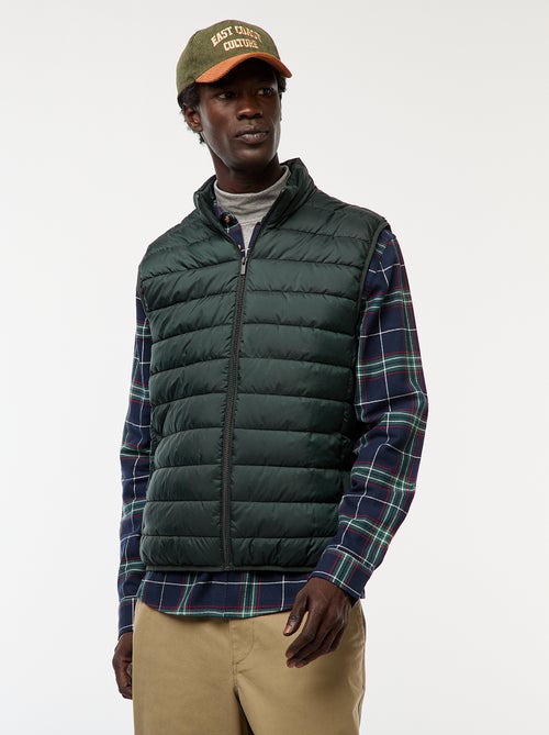 Doudoune déperlante sans manches unie - Kiabi