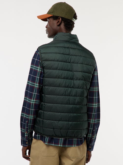 Doudoune déperlante sans manches unie - Kiabi